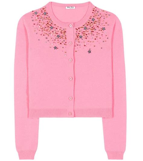 miu miu dog sweater|miumiu cashmere cardigan.